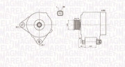 063731768010 Alternátor MAGNETI MARELLI