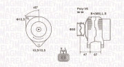 063731790010 Alternátor MAGNETI MARELLI