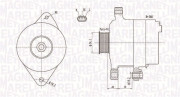 063731800010 generátor MAGNETI MARELLI