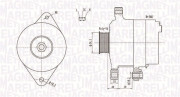 063731809010 Alternátor MAGNETI MARELLI