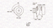 063731814010 Alternátor MAGNETI MARELLI