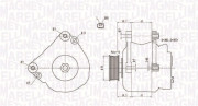 063731818010 Alternátor MAGNETI MARELLI