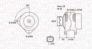 063731823010 Alternátor MAGNETI MARELLI