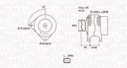 063731850010 Alternátor MAGNETI MARELLI