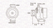 063731856010 Alternátor MAGNETI MARELLI