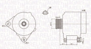 063731860010 Alternátor MAGNETI MARELLI