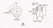 063731865010 generátor MAGNETI MARELLI