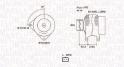 063731879010 Alternátor MAGNETI MARELLI