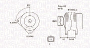 063731881010 Alternátor MAGNETI MARELLI