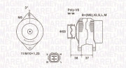 063731889010 Alternátor MAGNETI MARELLI