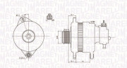 063731900010 Alternátor MAGNETI MARELLI