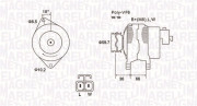 063731901010 Alternátor MAGNETI MARELLI