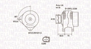 063731905010 Alternátor MAGNETI MARELLI