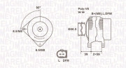 063731911010 Alternátor MAGNETI MARELLI