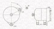 063731915010 Alternátor MAGNETI MARELLI