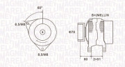 063731919010 generátor MAGNETI MARELLI