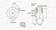 063731940010 Alternátor MAGNETI MARELLI