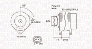 063731960010 Alternátor MAGNETI MARELLI