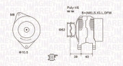 063731964010 Alternátor MAGNETI MARELLI