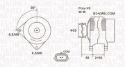 063731974010 Alternátor MAGNETI MARELLI