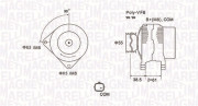 063731975010 Alternátor MAGNETI MARELLI