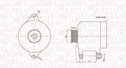 063731978010 Alternátor MAGNETI MARELLI