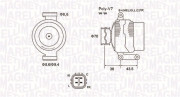 063731980010 Alternátor MAGNETI MARELLI