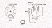 063732108010 Alternátor MAGNETI MARELLI