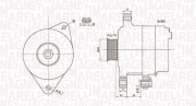 063732112010 Alternátor MAGNETI MARELLI