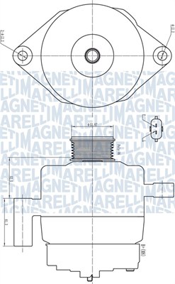 063732181010 Alternátor MAGNETI MARELLI