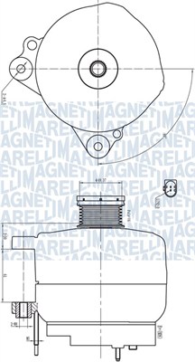 063732190010 generátor MAGNETI MARELLI