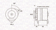 063735060010 Alternátor MAGNETI MARELLI