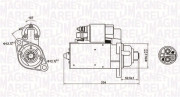 063721200010 Startér MAGNETI MARELLI