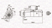 063721221010 Startér MAGNETI MARELLI