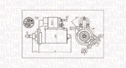 063720713010 Startér MAGNETI MARELLI