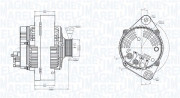 063731318010 generátor MAGNETI MARELLI