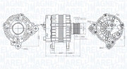 063736193010 MAGNETI MARELLI alternátor 063736193010 MAGNETI MARELLI