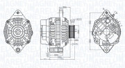 063736439010 generátor MAGNETI MARELLI