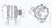 063730733010 Alternátor MAGNETI MARELLI