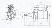 063720601010 Startér MAGNETI MARELLI