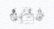 063728010410 Startér MAGNETI MARELLI