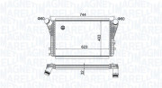 351319204050 Chladič turba MAGNETI MARELLI