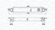 351319204360 Chladič turba MAGNETI MARELLI