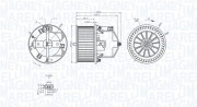 069412352010 vnitřní ventilátor MAGNETI MARELLI