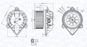 069412399010 vnitřní ventilátor MAGNETI MARELLI