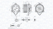 069412753010 vnitřní ventilátor MAGNETI MARELLI