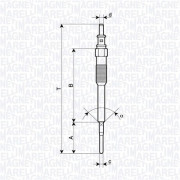 062900136304 MAGNETI MARELLI żeraviaca sviečka 062900136304 MAGNETI MARELLI