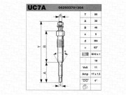 062503701304 MAGNETI MARELLI żeraviaca sviečka 062503701304 MAGNETI MARELLI