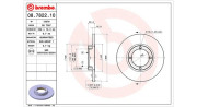 360406020200 MAGNETI MARELLI brzdový kotúč 360406020200 MAGNETI MARELLI