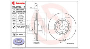 360406041700 Brzdový kotouč MAGNETI MARELLI